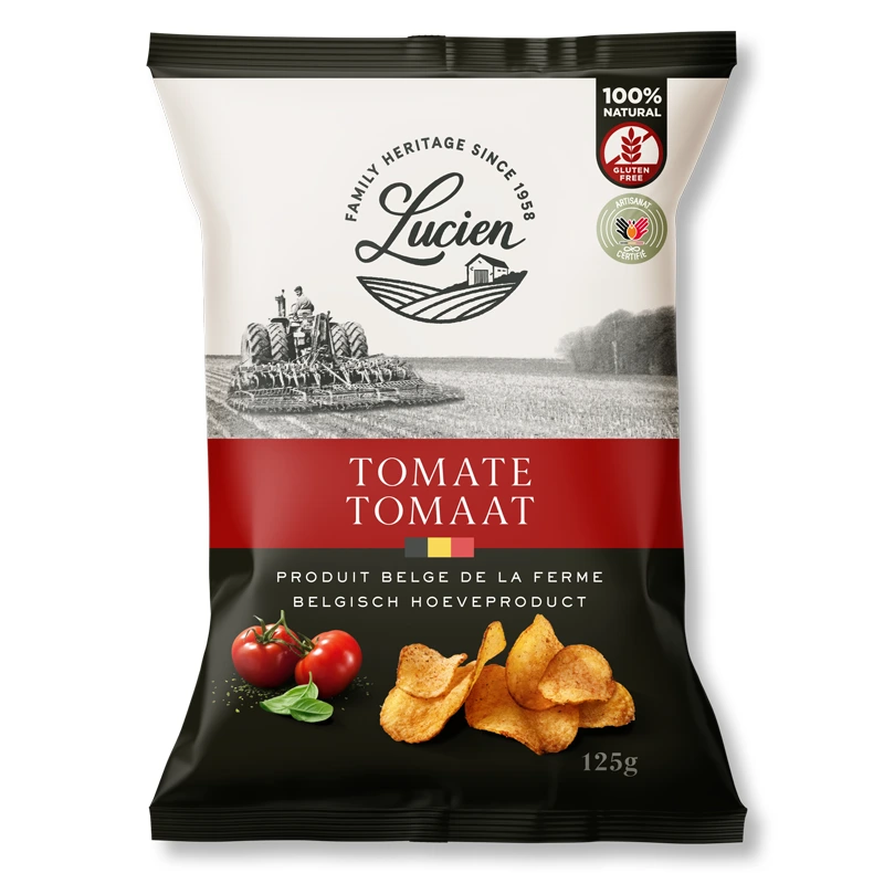 Chips belges à la tomate
