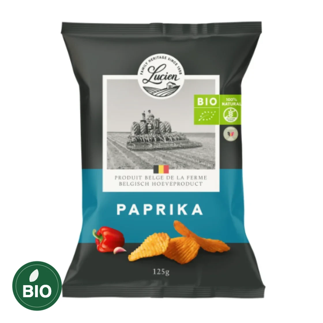Chips belges au paprika BIO