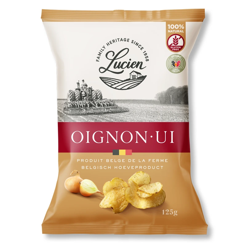 Chips belges aux oignons