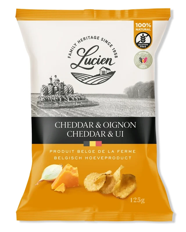 Chips belges Cheddar & Onion