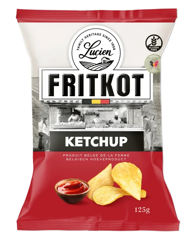Chips belges Ketchup