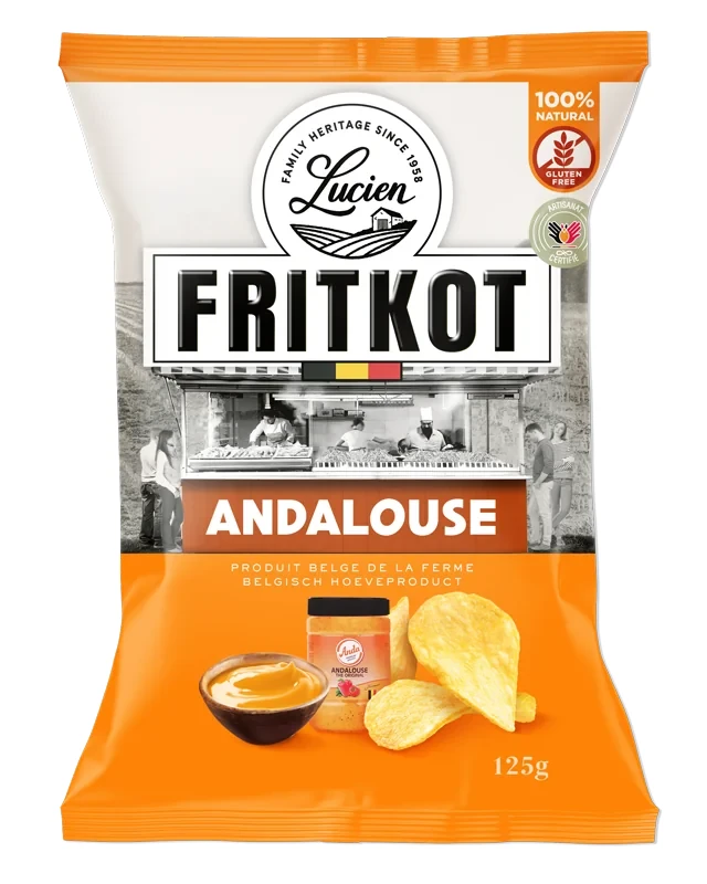 Chips belges Andalouse