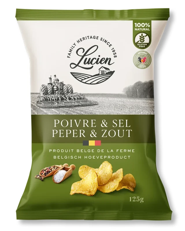 Chips belges Poivre & Sel
