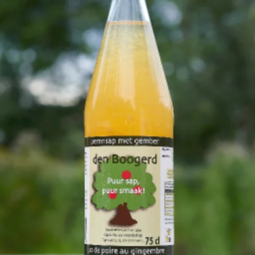 Jus de poire au gingembre