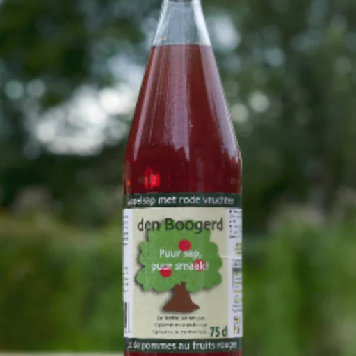 Jus de pomme aux fruits rouges