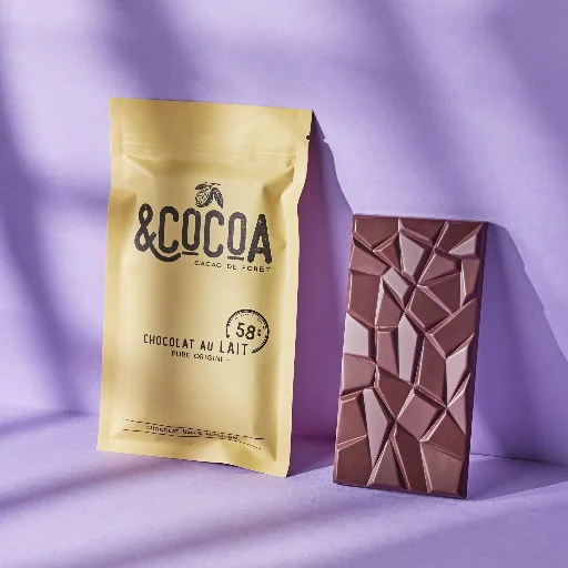 Tablette chocolat au lait 58%
