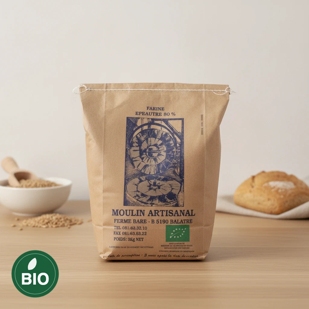 Farine Épeautre 80% bio, 3kg