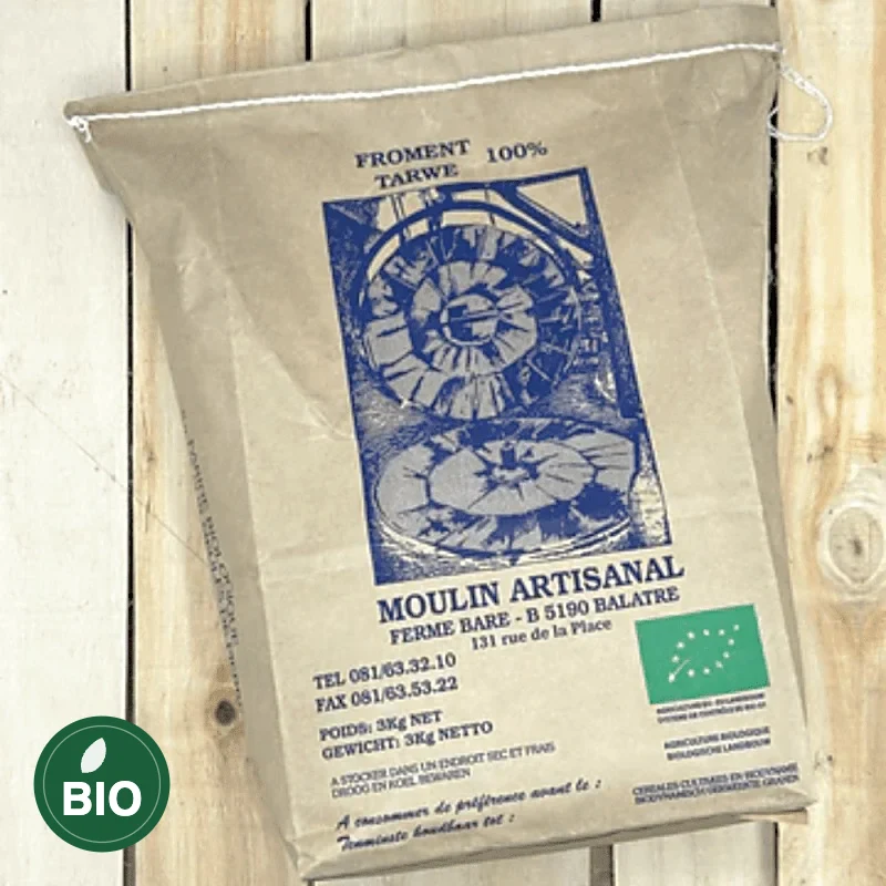 Farine de Froment 100% Bio – Ferme Baré