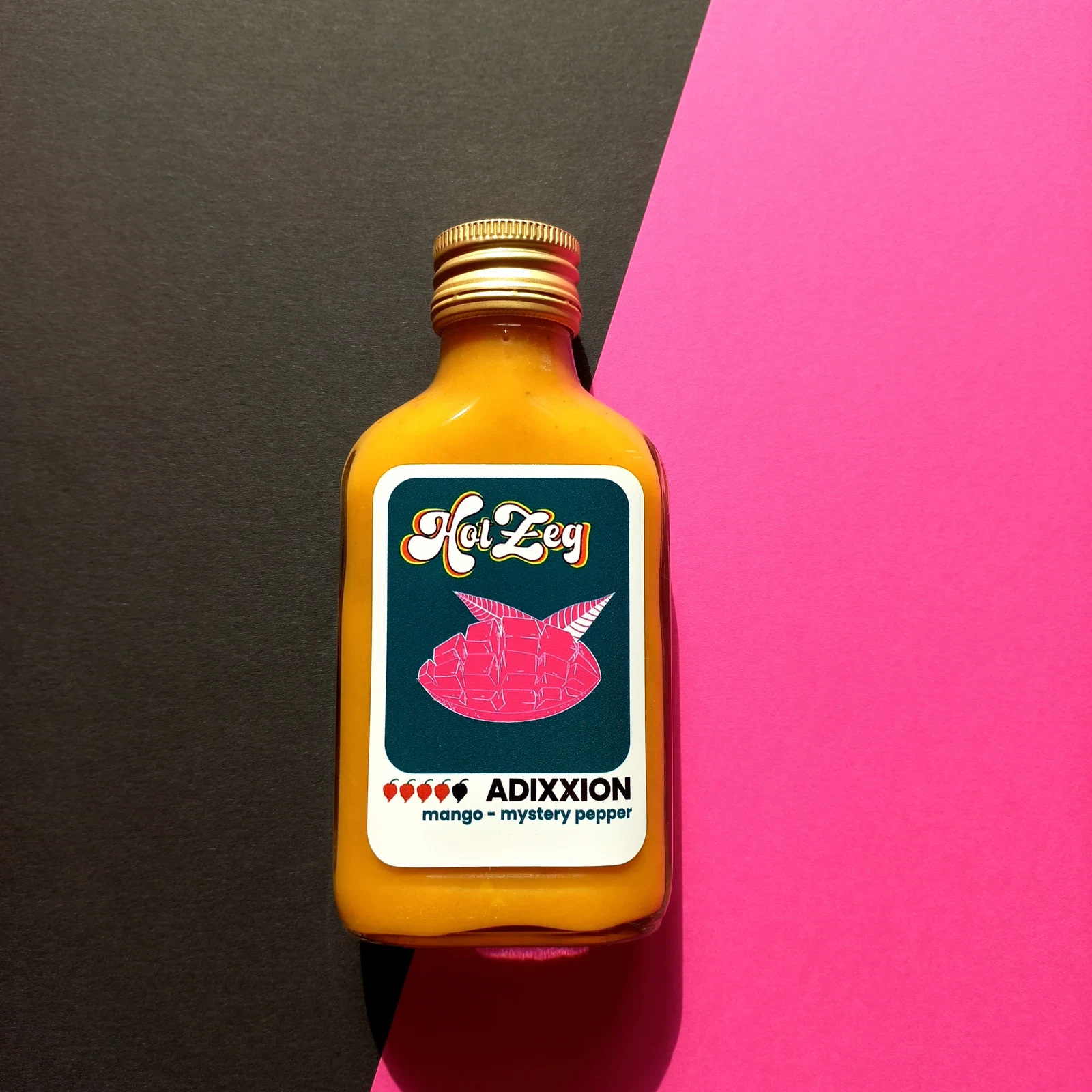 Sauce piquante ADIXXION — mangue & piments mystère
