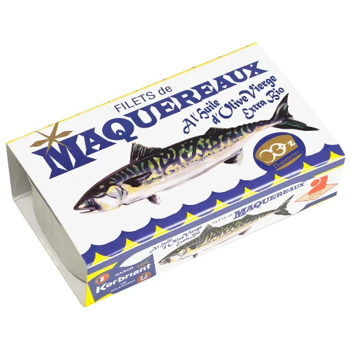 Filets de maquereaux huile d'olive
