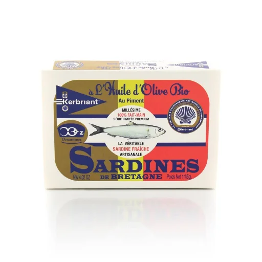Sardines huile d'olive & piments