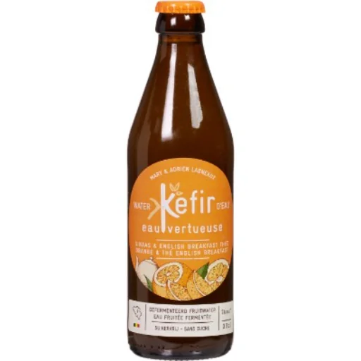 Kéfir orange & thé breakfast