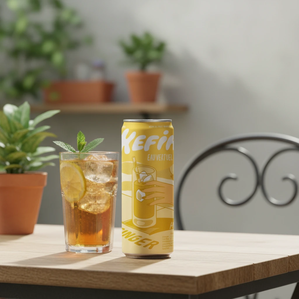 Kéfir Gingembre – 25 cl