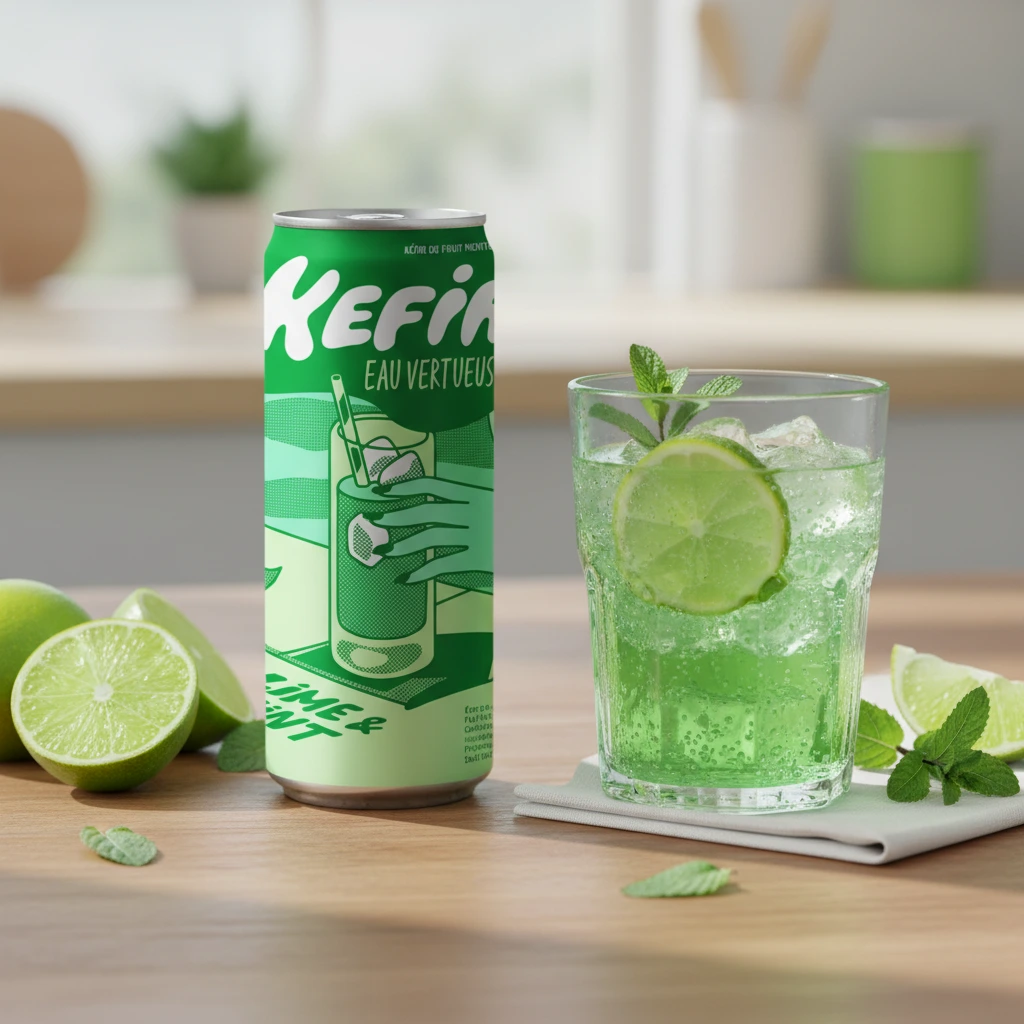 Kéfir Menthe Citron - 25cl