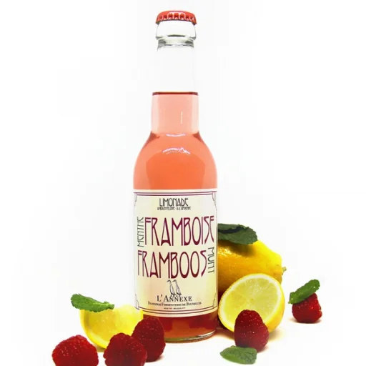 Limonade framboise-menthe