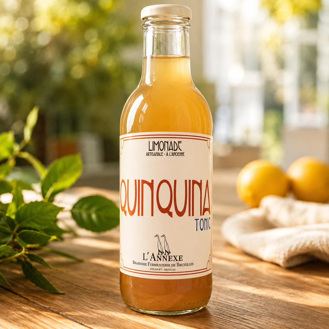 Quinquina Tonic — Tonic Artisanal Bruxellois 33 cl
