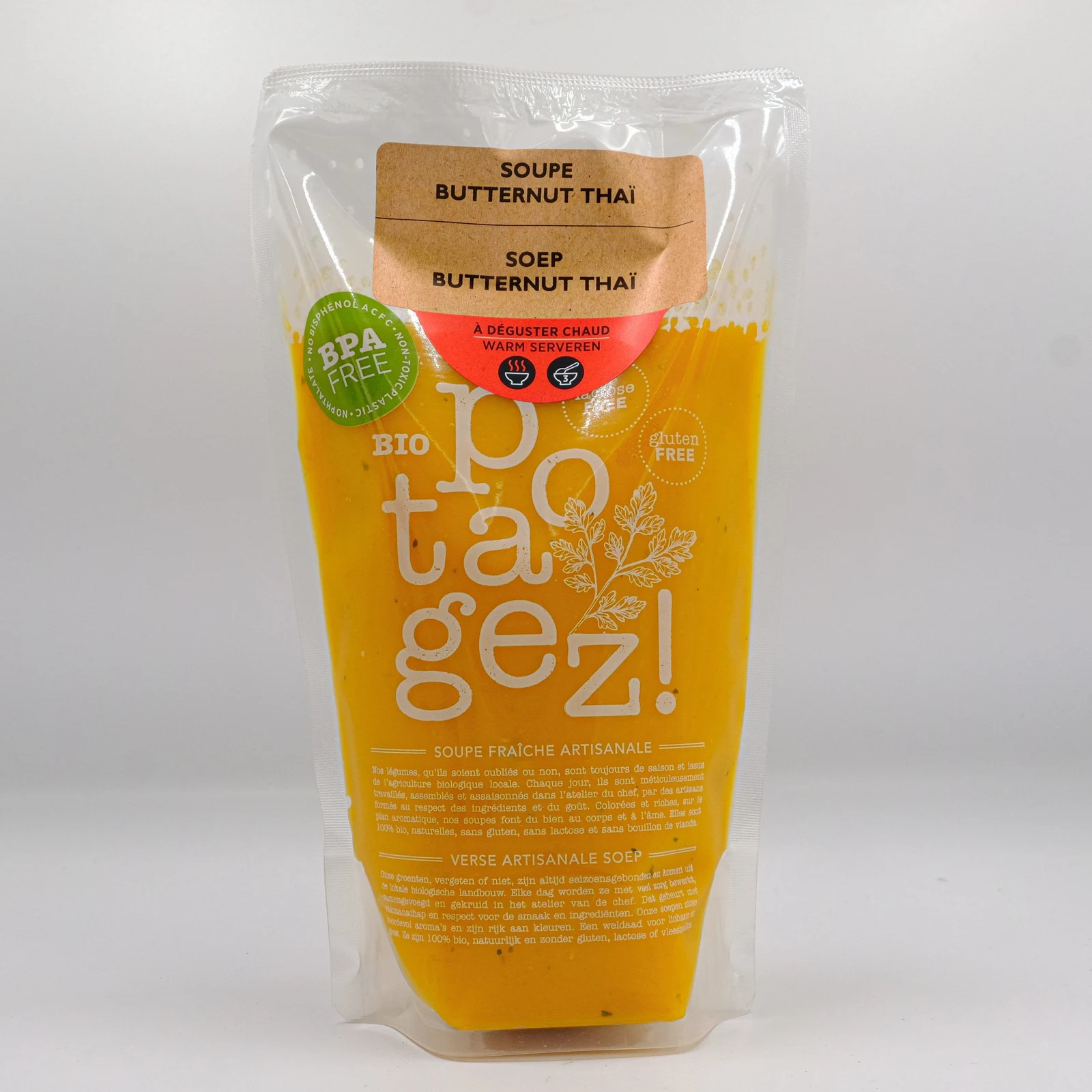 Soupe fraîche butternut thaï 950 ml