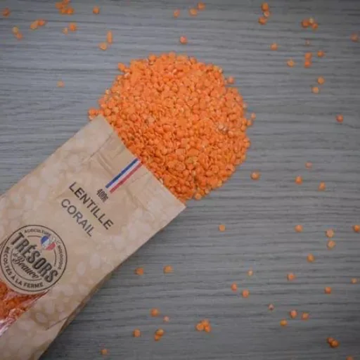 Lentilles corail